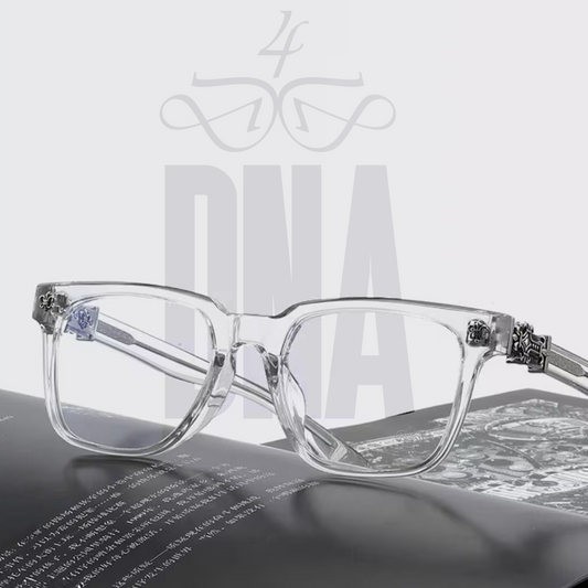 Lunettes Chromes Hearts Browline - Transparente