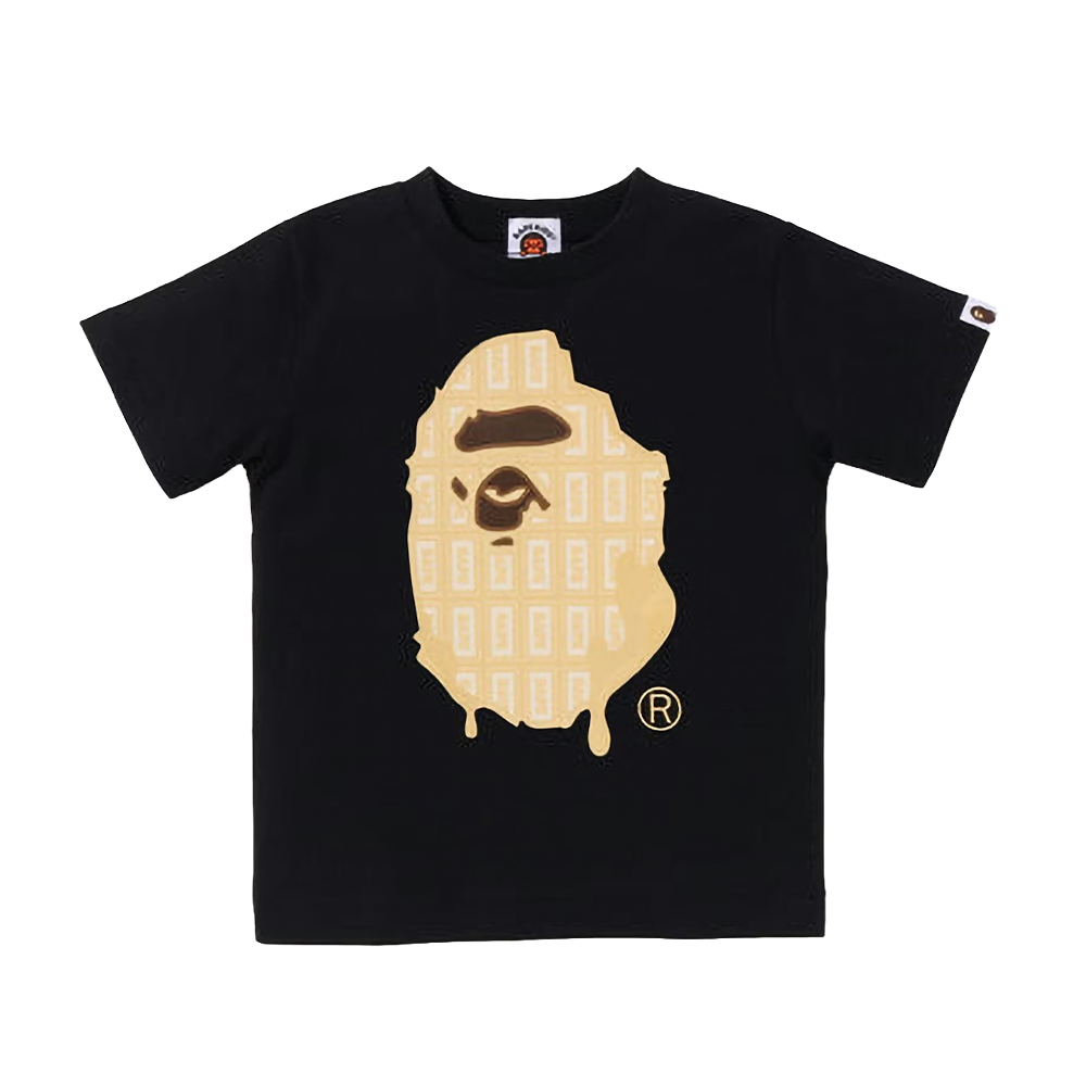 A Bathing Ape Valentine Chocolate Ape Head Tee Black