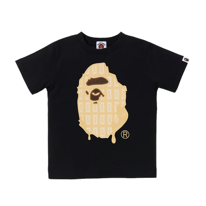 A Bathing Ape Valentine Chocolate Ape Head Tee Black